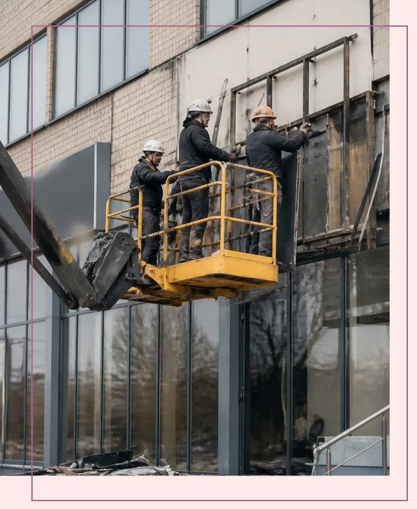 Демонтаж наружной рекламы в Санкте-Петербурге по цене от 5845 р. | Аванза-Снк